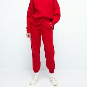 KNIT JOGGING TROUSERS